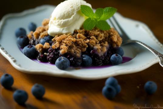 Blueberry Crisp